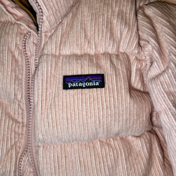 EUC Patagonia Women's Cord Fjord Coat in Cozy Peach, Sz XS - Picture 5 of 12